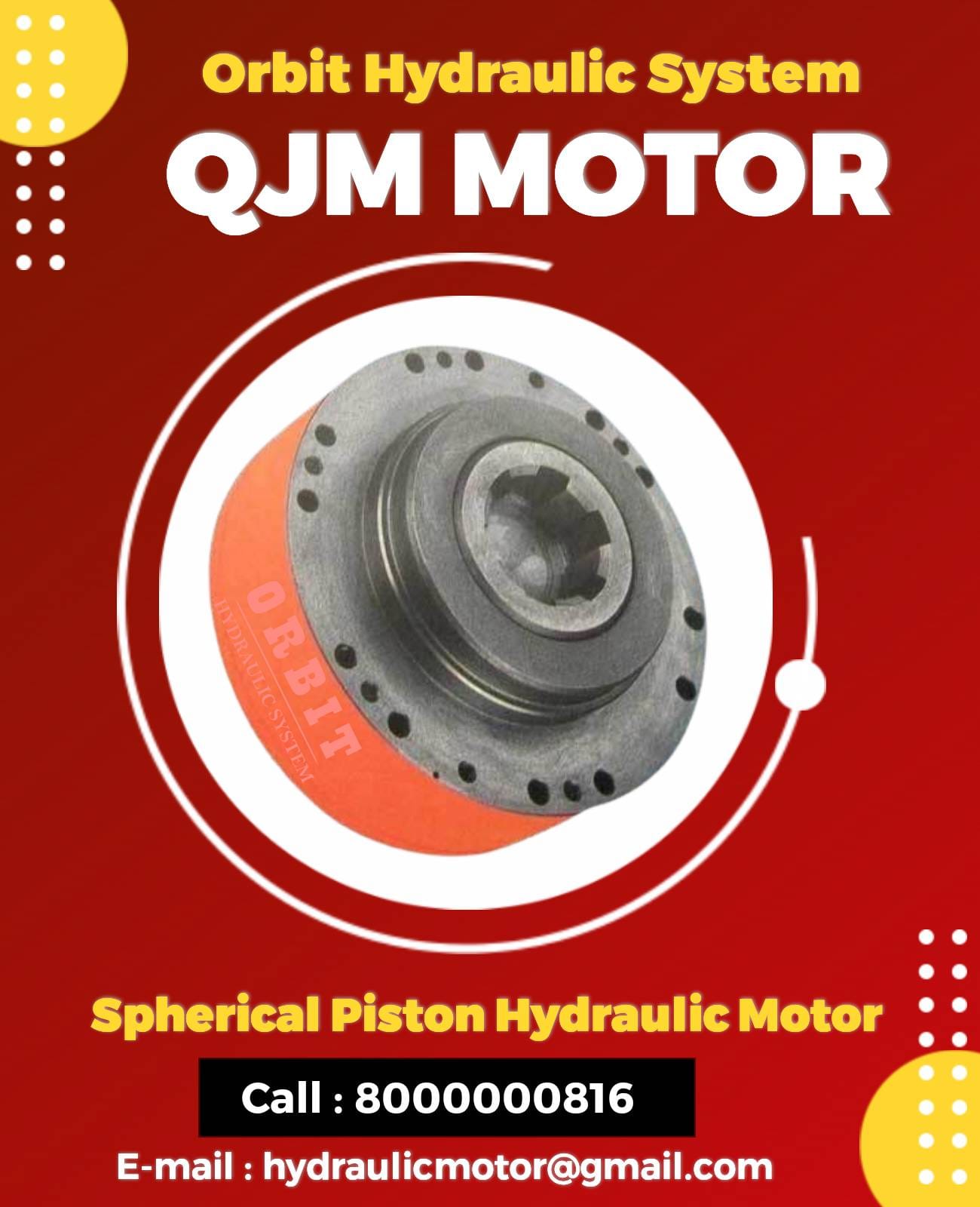 1QJM52-2.5S Spherical Piston Hydraulic Motor in India